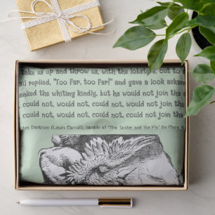 Papel De Seda Alicia en la Canción Quadrille del Lobster del Paí