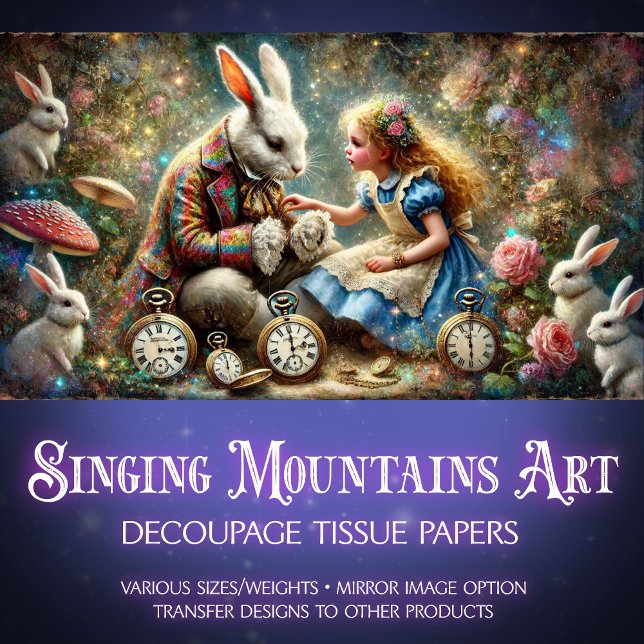 Papel De Seda Alicia y desenlace de bosques de marismas de conej (Subido por el creador)