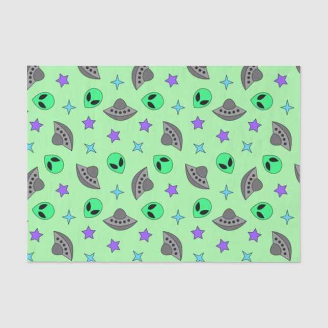 Papel De Seda Alien (Anverso)