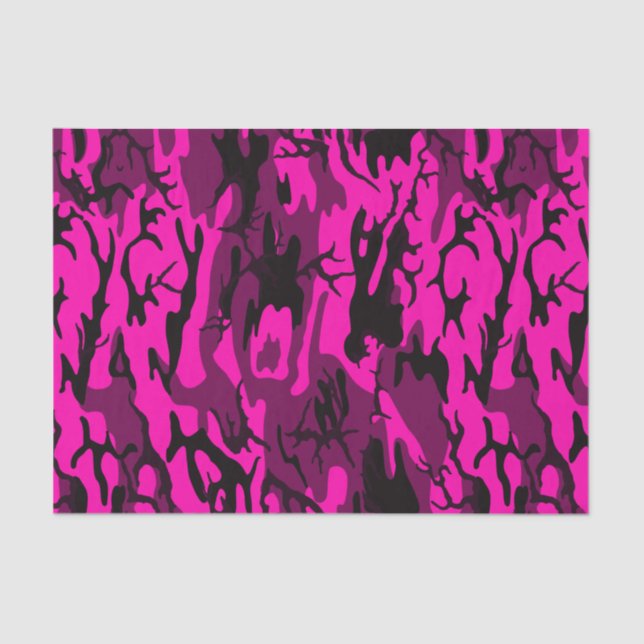 Papel De Seda Alien Pink Camo (Anverso)
