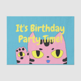 Papel De Seda Alien Pocket Cat