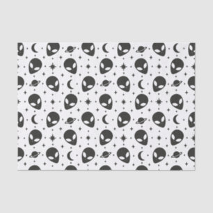 Papel De Seda Alienígenas y Estrellas