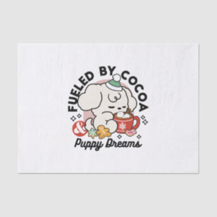 Papel De Seda Alimentado por los sueños de cacao y cachorro - Pe