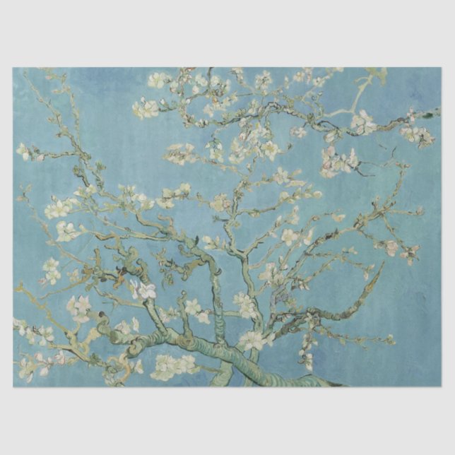 Papel De Seda Almond Blossom by Vincent Van Gogh (Anverso)
