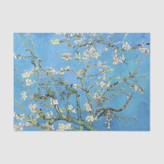 Papel De Seda Almond Blossom Vincent Van Gogh (Anverso)