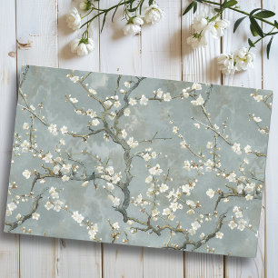 Papel De Seda Almond Blossoms Gray Vincent Van Gogh