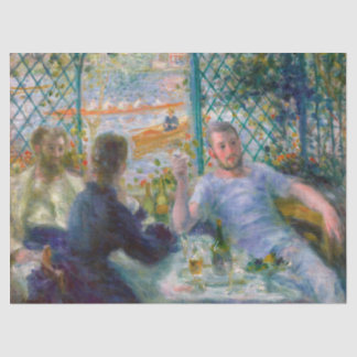 Papel De Seda Almuerzo de Arte Fino Renoir en el Restaurante Fou