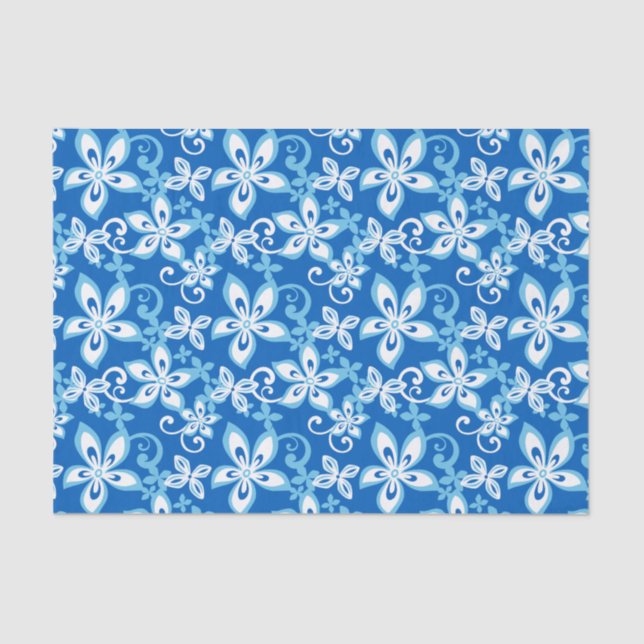 Papel De Seda ALOHA HAWAII (AZUL x 2) (Anverso)