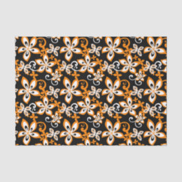 PAPEL DE SEDA ALOHA HAWAII (NEGRO/NARANJA)