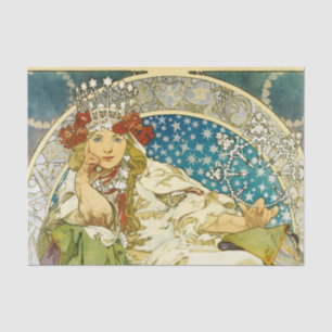 Papel De Seda Alphonse Mucha Princess Hyacinth Art Nouveau