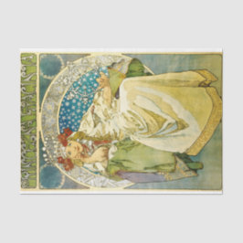Papel De Seda Alphonse Mucha Princess Hyacinth Art Nouveau