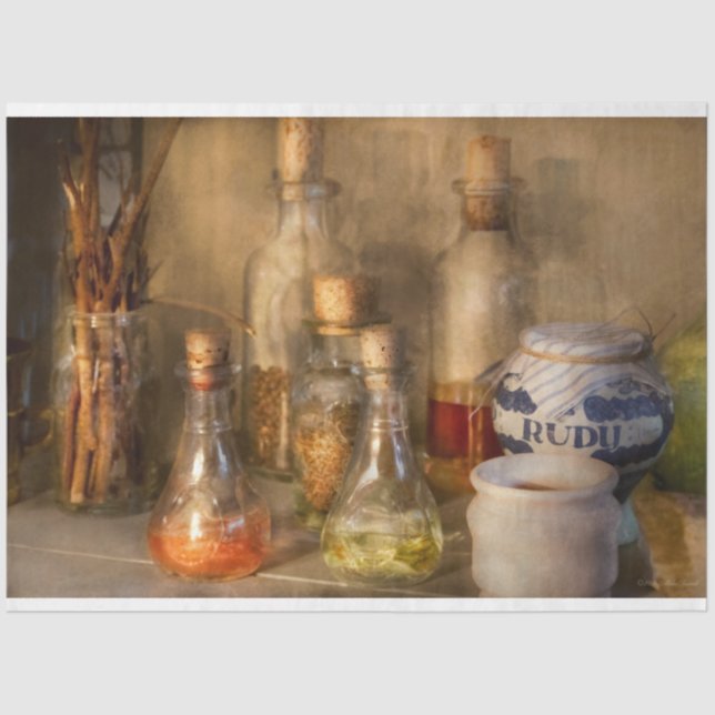 Papel De Seda Alquimia: enlace ortográfico (Anverso)