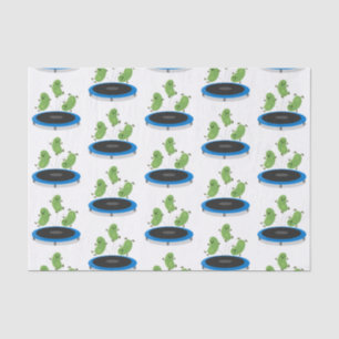 Papel De Seda Alubias verdes graciosas y lindas en el personaliz