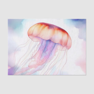 Papel De Seda Aluminio acuático abstracto