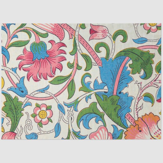 Papel De Seda Amado, William Morris (Anverso)