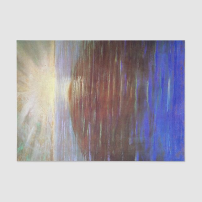 Papel De Seda Amanecer de Mikalojus Ciurlionis (Anverso)