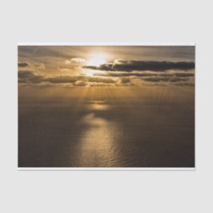 Papel De Seda Amanecer sobre el océano Atlántico