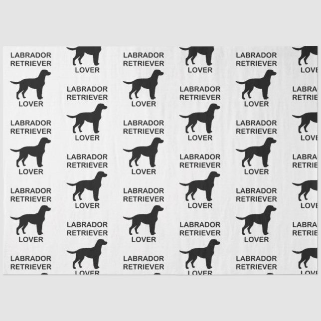 Papel De Seda amante del laboratorio negro (Anverso)