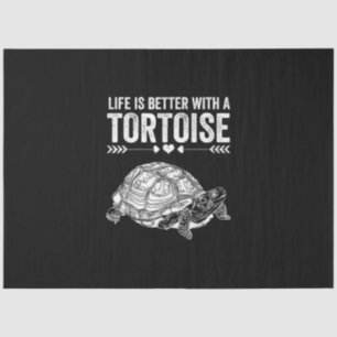 Papel De Seda Amantes de la tortuga graciosa dan regalos a los h
