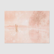 Amantes en un estanque congelado