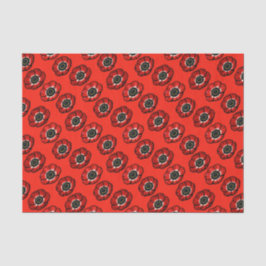 Papel De Seda Amapolas