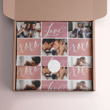 Amar el Collage de fotos de XOXO Valentine