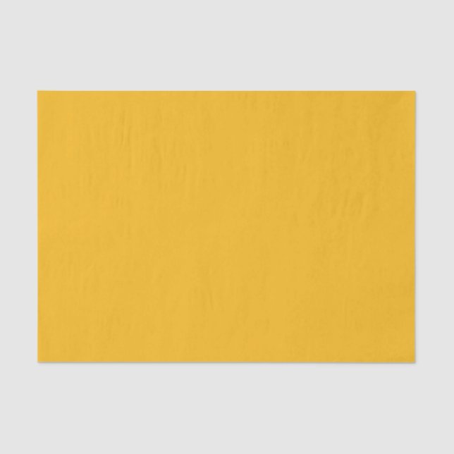 Papel De Seda Amarillo azafrán sólido (Anverso)
