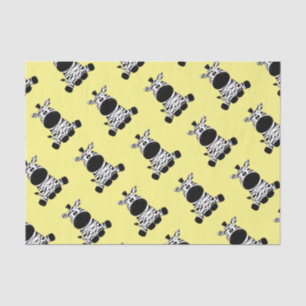 Papel De Seda Amarillo cebra goofy