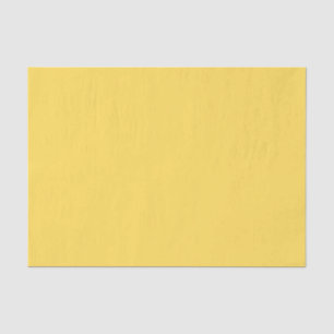 Papel De Seda Amarillo de mostaza sólido / oro