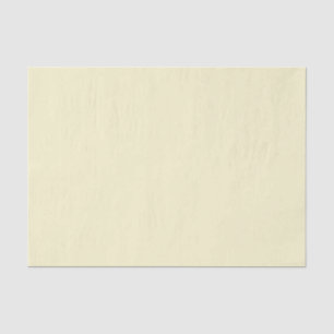 Papel De Seda Amarillo Pastel Sólido Plano