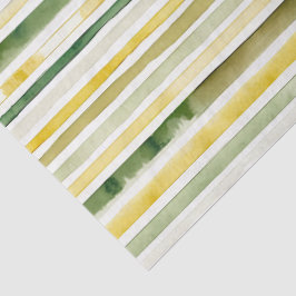 Papel De Seda Amarillo Sol & Raya Verde