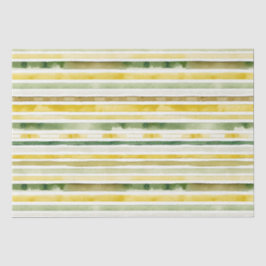 Papel De Seda Amarillo Sol & Raya Verde