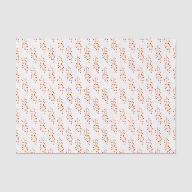 Papel De Seda Amarillo Y Naranja (Anverso)