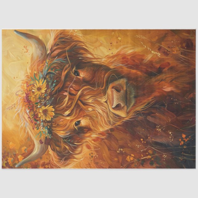 Papel De Seda Amber Highlander (Anverso)