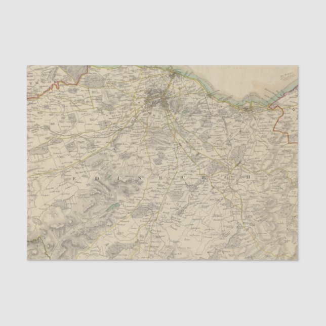 Papel De Seda Ambientes de Edimburgo (Anverso)