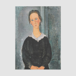 Papel De Seda Amedeo Modigliani - Chica del servicio