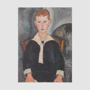 Papel De Seda Amedeo Modigliani - Chico en traje de marinero