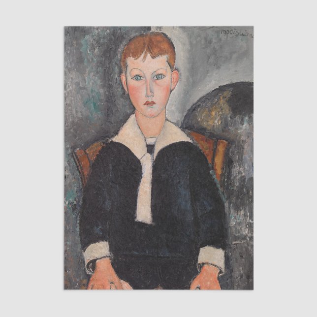 Papel De Seda Amedeo Modigliani - Chico en traje de marinero (Subido por el creador)