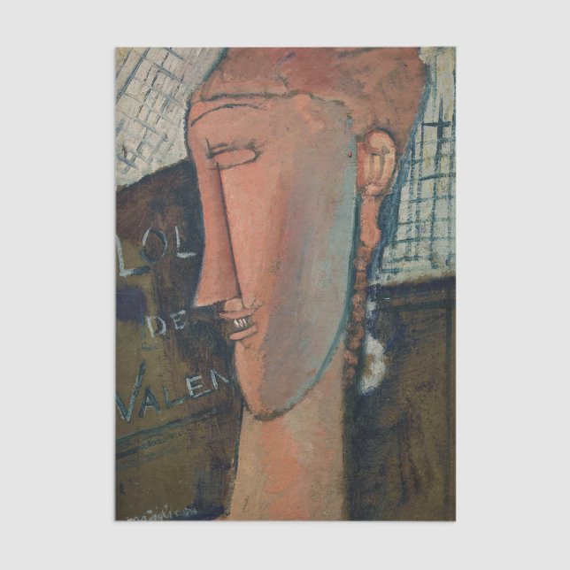 Papel De Seda Amedeo Modigliani - Lola de Valence (Subido por el creador)