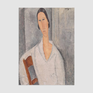 Papel De Seda Amedeo Modigliani - Madame Hanka Zborowska Leaning