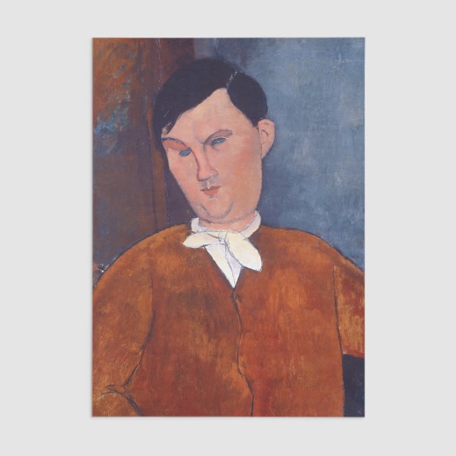 Papel De Seda Amedeo Modigliani - Monsieur Deleu (Subido por el creador)