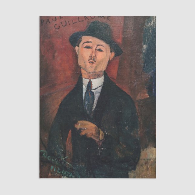 Papel De Seda Amedeo Modigliani - Paul Guillaume, Novo Pilota (Subido por el creador)