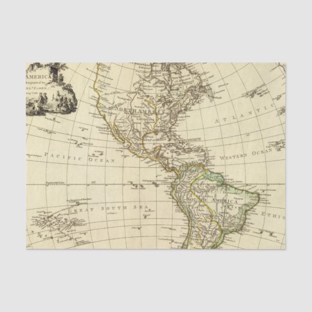 Papel De Seda América (Anverso)