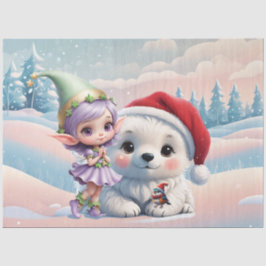 Papel De Seda Amigos en un mundo de fantasía.