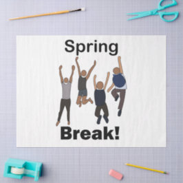 Papel De Seda Amistad de vacaciones de primavera