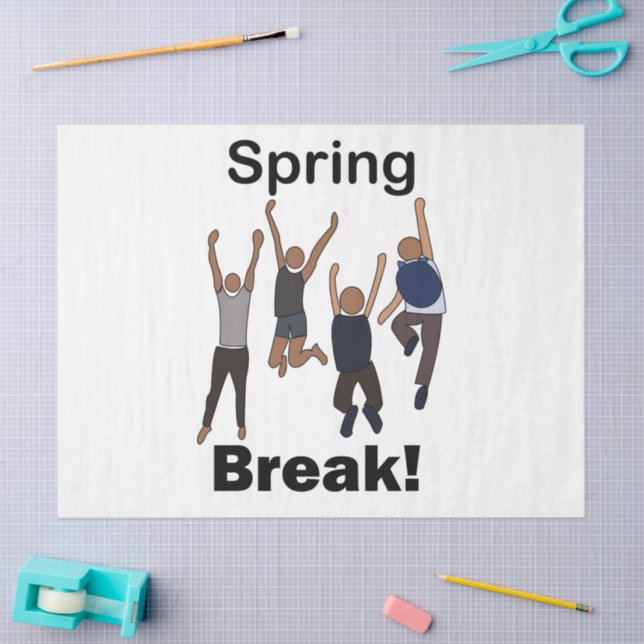 Papel De Seda Amistad de vacaciones de primavera (Artesanía)