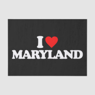 PAPEL DE SEDA AMO A MARYLAND