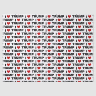 Papel De Seda Amo a Trump