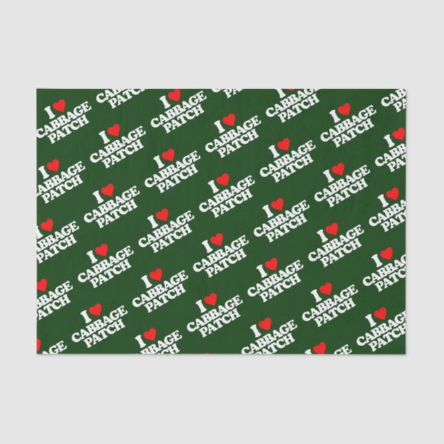 PAPEL DE SEDA AMO EL HUERTO DE COLES (Anverso)