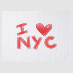 Papel De Seda Amo NYC clásica